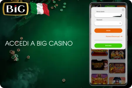 Big casino scaricare app per login sicuro