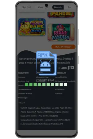 Big casino scaricare file APK in corso